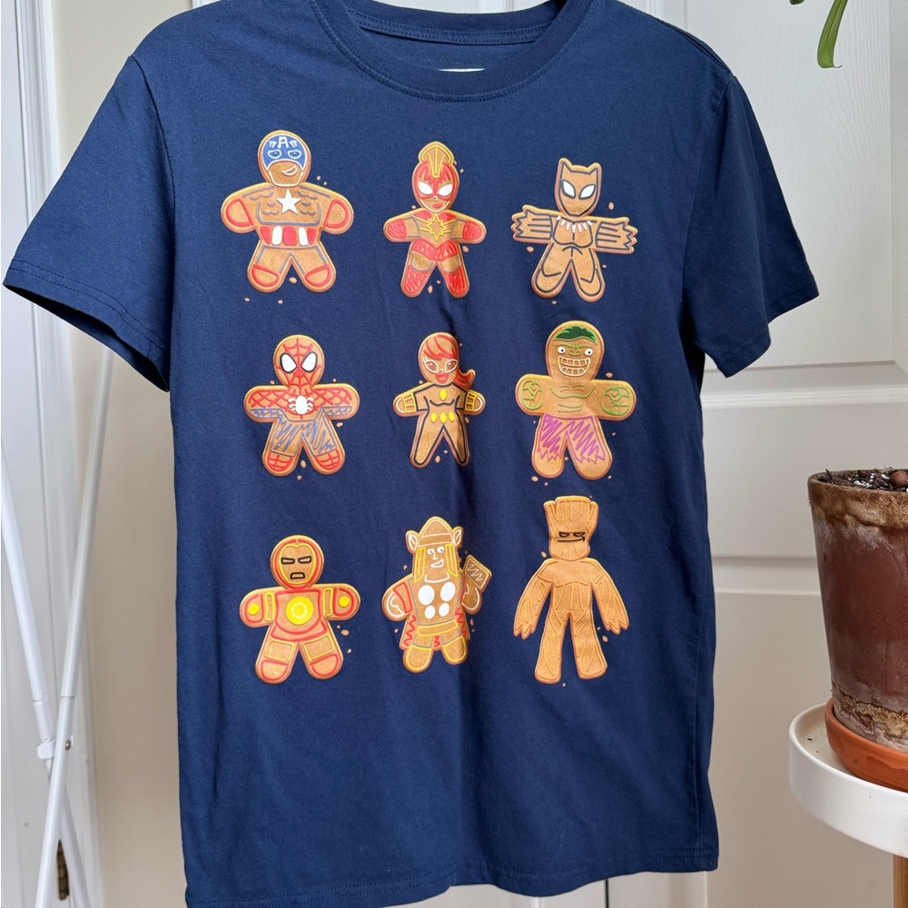 Marvel Navy T-Shirt